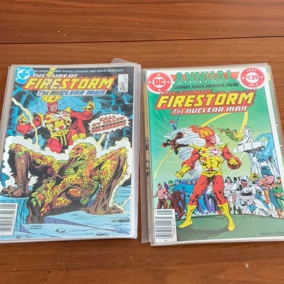 Bundle of DC Comics Firestorm the Nuclear Man - Picture 3 of 5